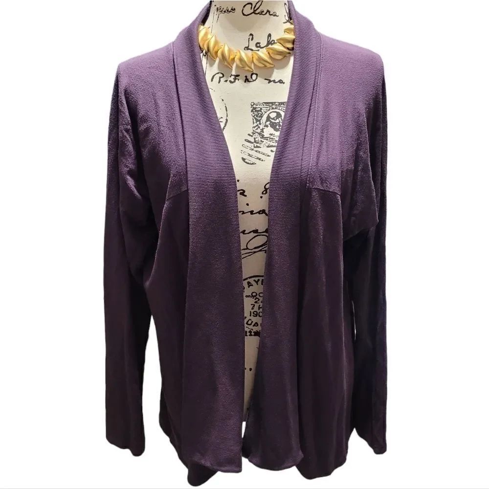 Active Life athletic purple cardigan